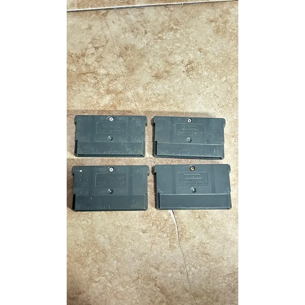 GB ADVANCE Lot (4) Spyro Barbie Baseball Tennis Authentic